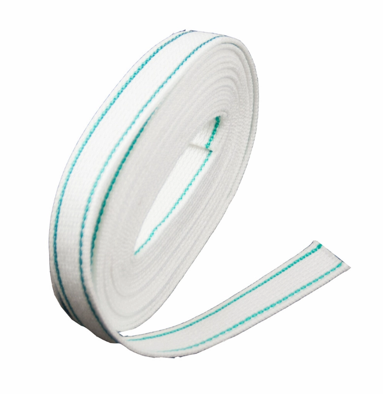 ROLLUIKLINT 22MM 100M GROENE STREEP REF:PF 22-100 LEDENT