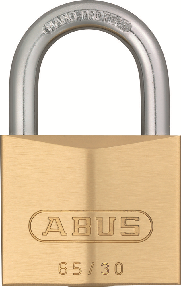 MESSING-HANGSLOT 65/30 GL.-301 REF:2333 ABUS