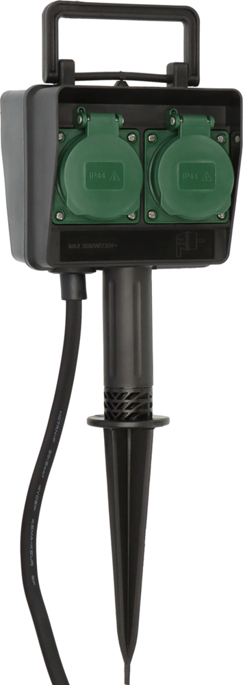 TUINSTEKKERDOOS 4-VOUDIG + AARDSPIES 10M 1154454