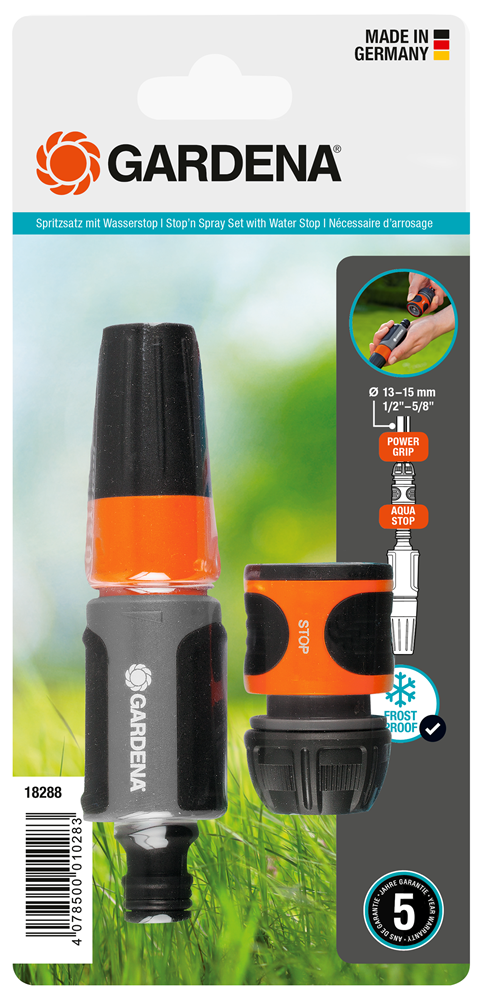 TUINSPUITSET VOOR 13MM & 15MM REF:18288-20 GARDENA