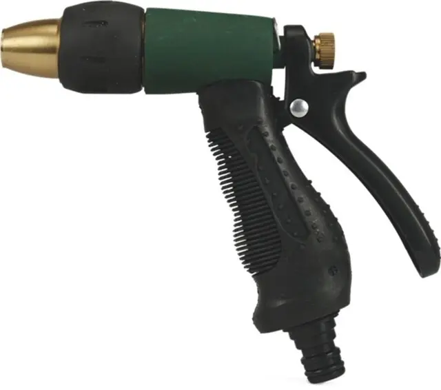 HYDRO-FIT SPUITPISTOOL ZAMAC BINNENDRAAD/KLIK GRIJS/ZWART REF:7008326 BOSTA
