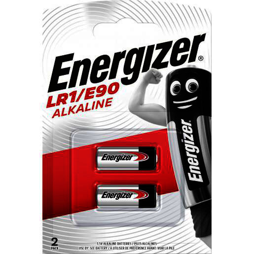 BATTERIJ ALKALINE 1.5V LR1 E90 2ST REF:2/E90 ENER