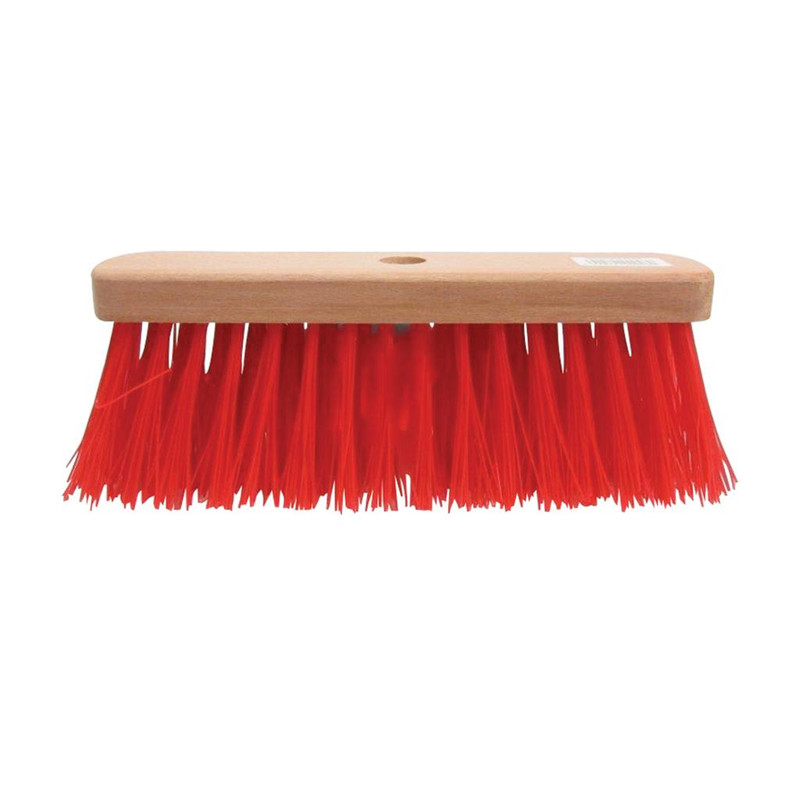 STRAATBEZEM PVC KORT ONGELAKT 30CM PLAT REF:2523