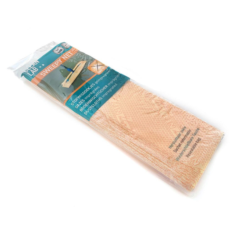 SWEEPY NET STOFWISDOEKJE GEÏMPREG.50ST ORANJE 4402