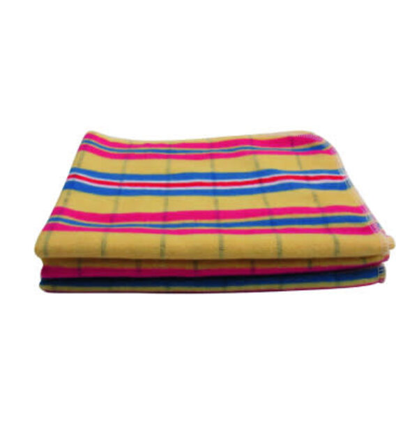 STOFDOEK EXTRA GEEL/ROOD/BLAUW - 40X50CM REF:6209