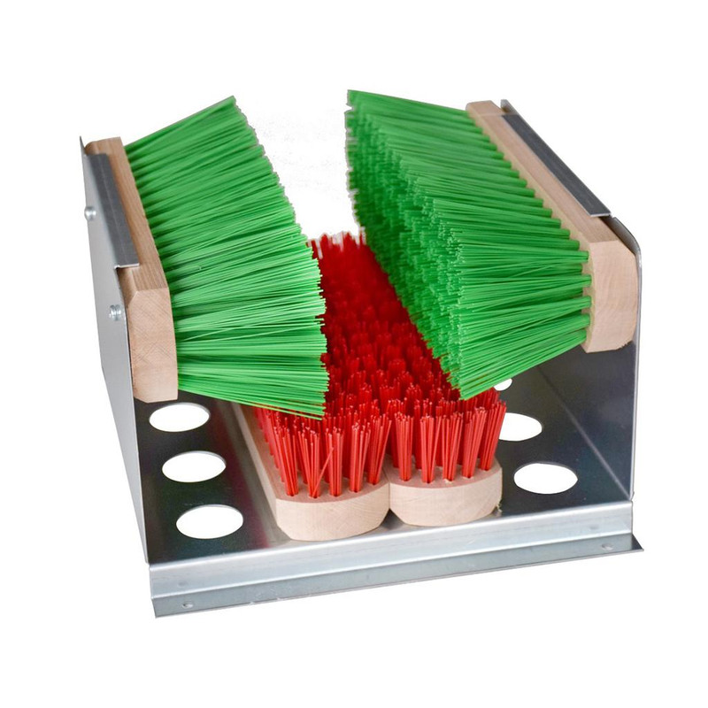 VOETVEGER GEGALVANISEERD 4 BORSTELS REF:80096