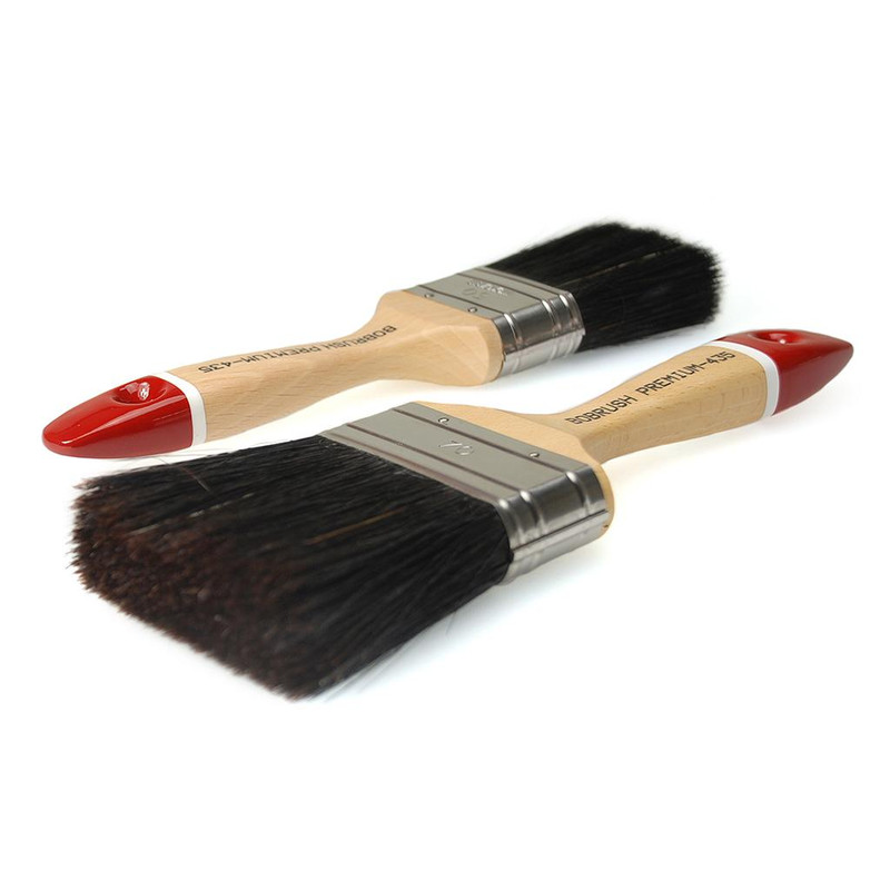 PLATTE KWAST ZWART 1 -PROF PLUS REF:435/1