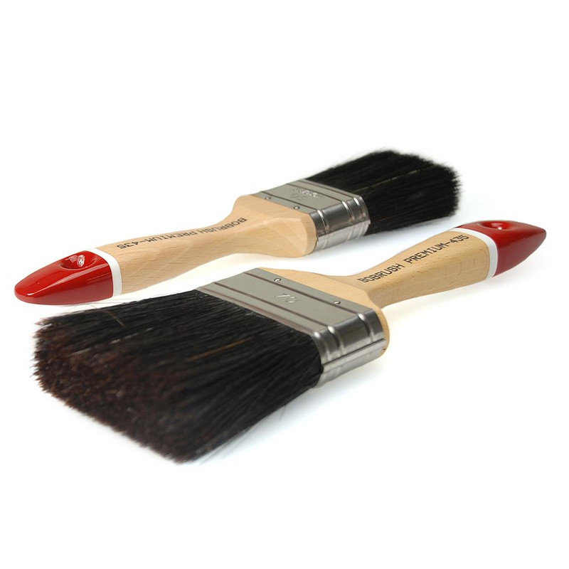 PLATTE KWAST ZWART 2 -PROF PLUS REF:435/2