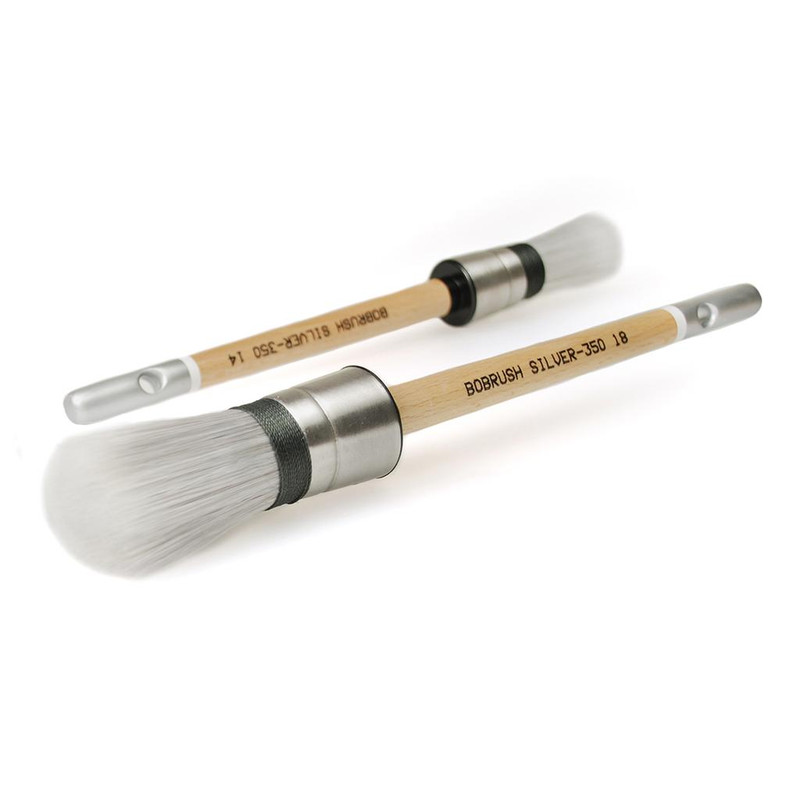 VERFKW ROND SILVERLINE 10MM PROF ZUIVERSYNTH REF:350/10