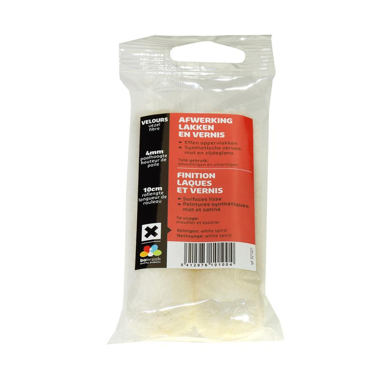 VELOURS VERVANG LAKROL 10CM/2 ST REF:021021