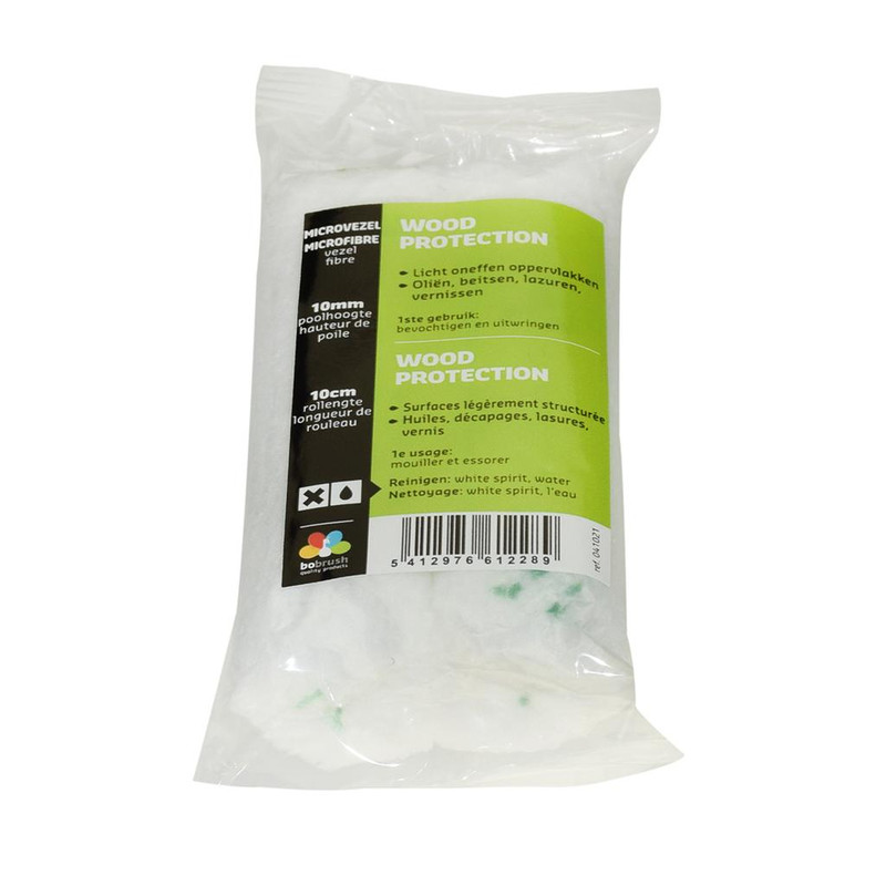 MICROFIBRE VERVANG BEITSROL 10CM/2 ST REF:041021