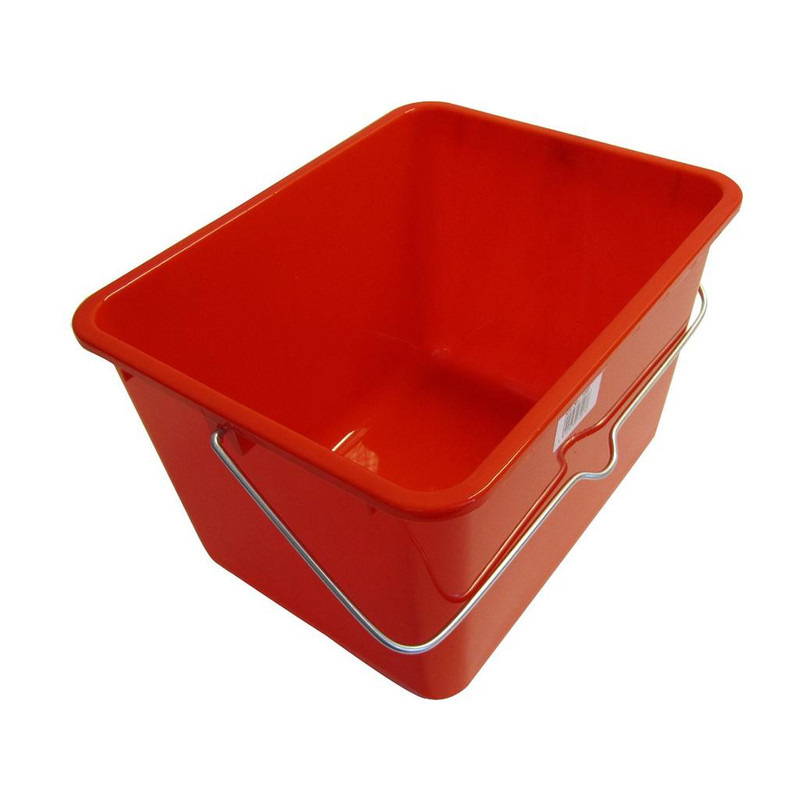 VERFEMMER KUNSTSTOF 7 LITER ROOD REF:7207