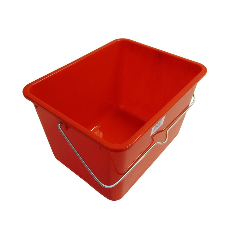 VERFEMMER KUNSTSTOF 14 LITER ROOD REF:7208