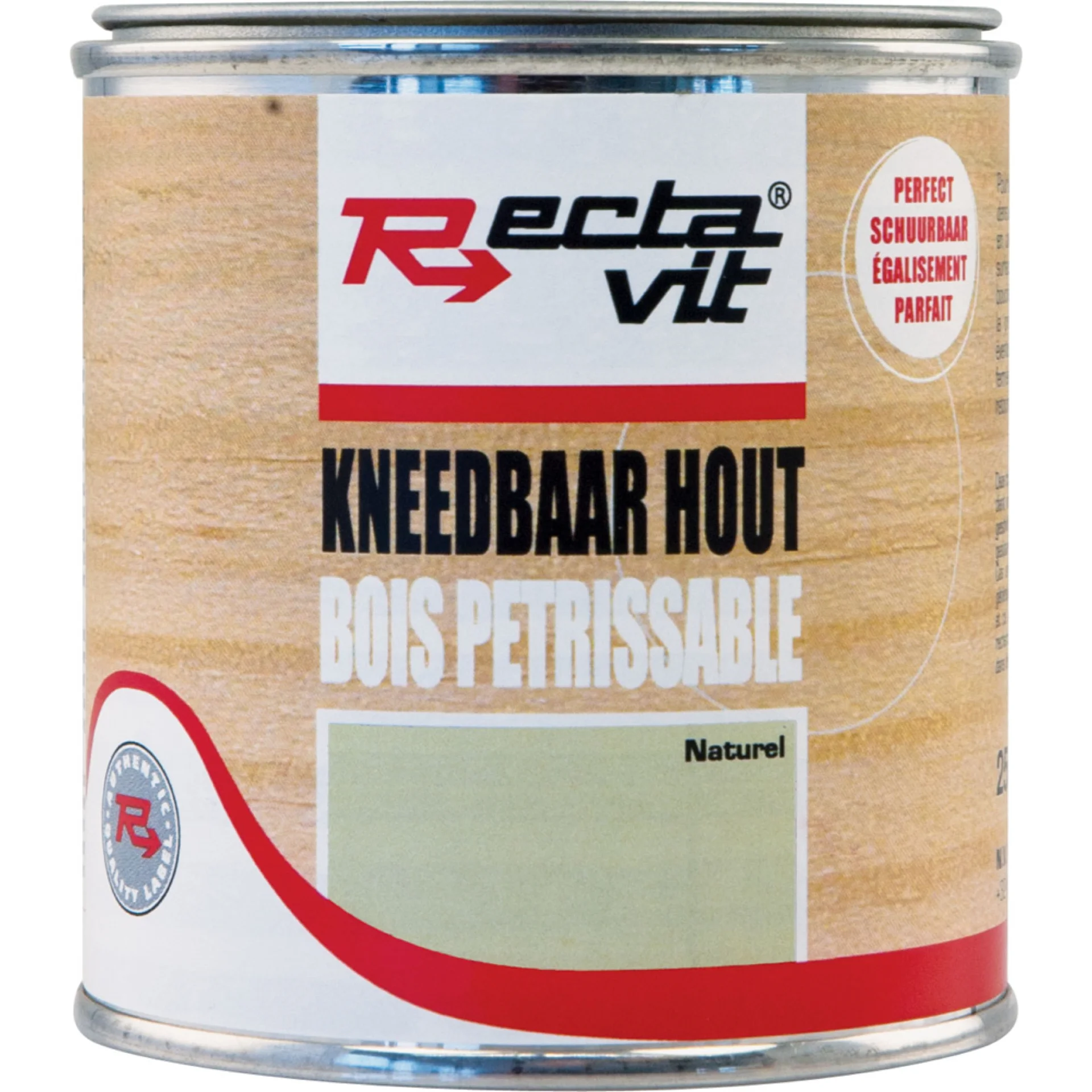 KNEEDBAAR HOUT NATUREL 250ML REF:125225 RECTAVIT