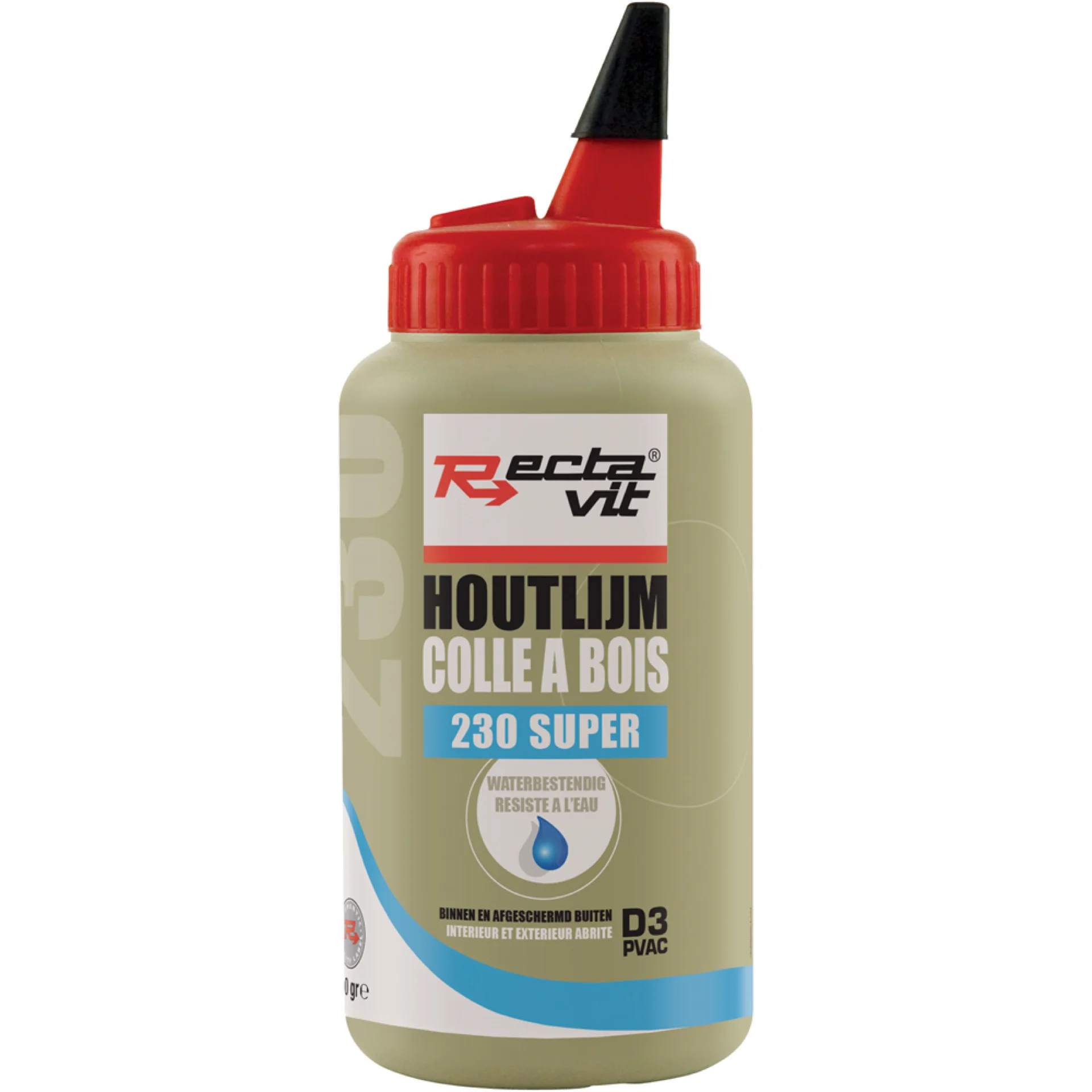 HOUTLIJM 230 SUPER WATERBESTENDIG 750GR REF:114071 RECTAVIT
