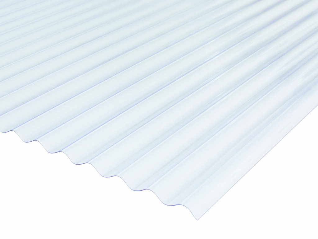 PVC PLAAT GEGOLFD 32/9 104x213CM 2.21M² 1106.0213