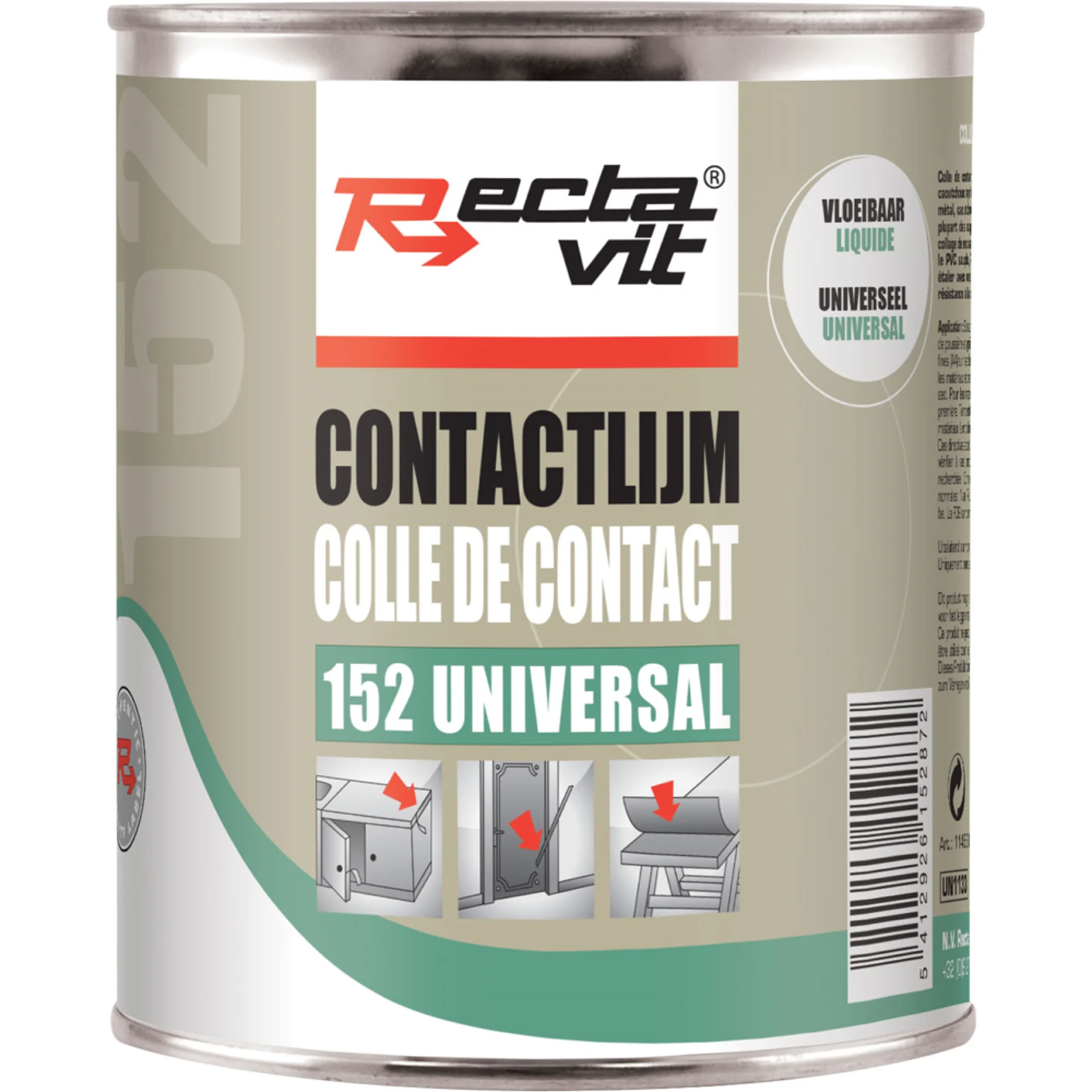 152 UNIVERSAL CONTACTLIJM 0.75L REF:114631 RECTAVIT