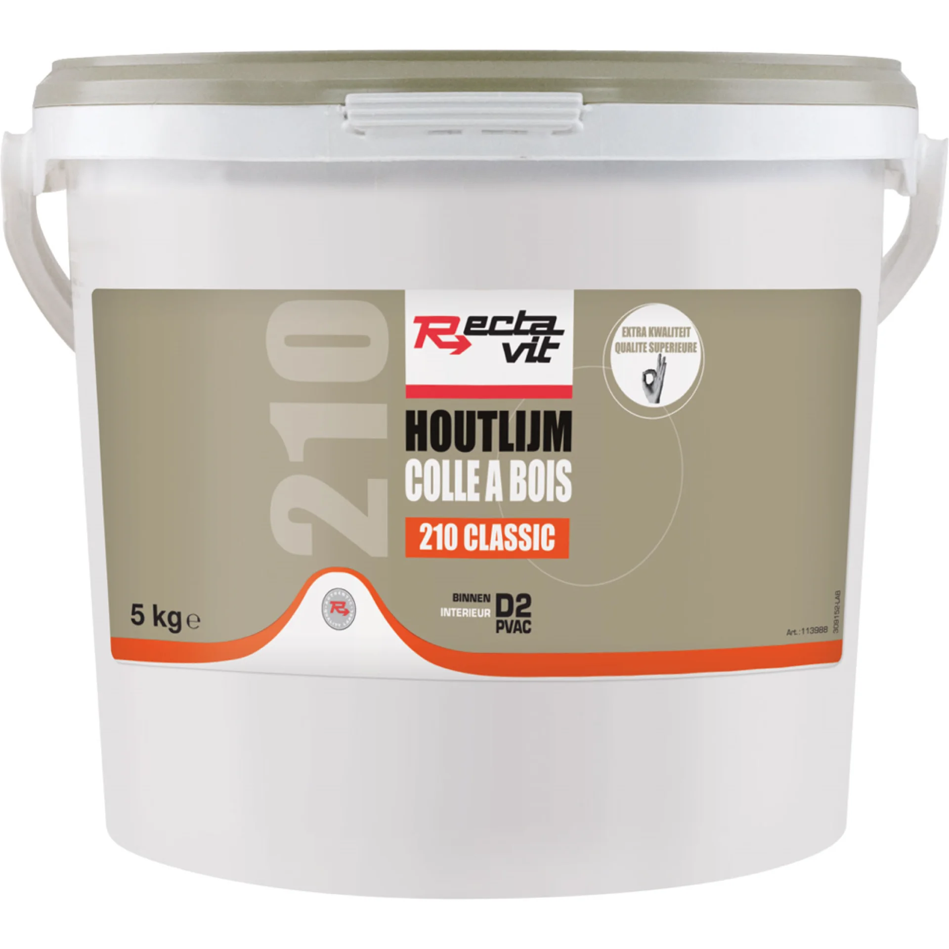 210 CLASSIC HOUTLIJM 5KG REF:113988 RECTAVIT