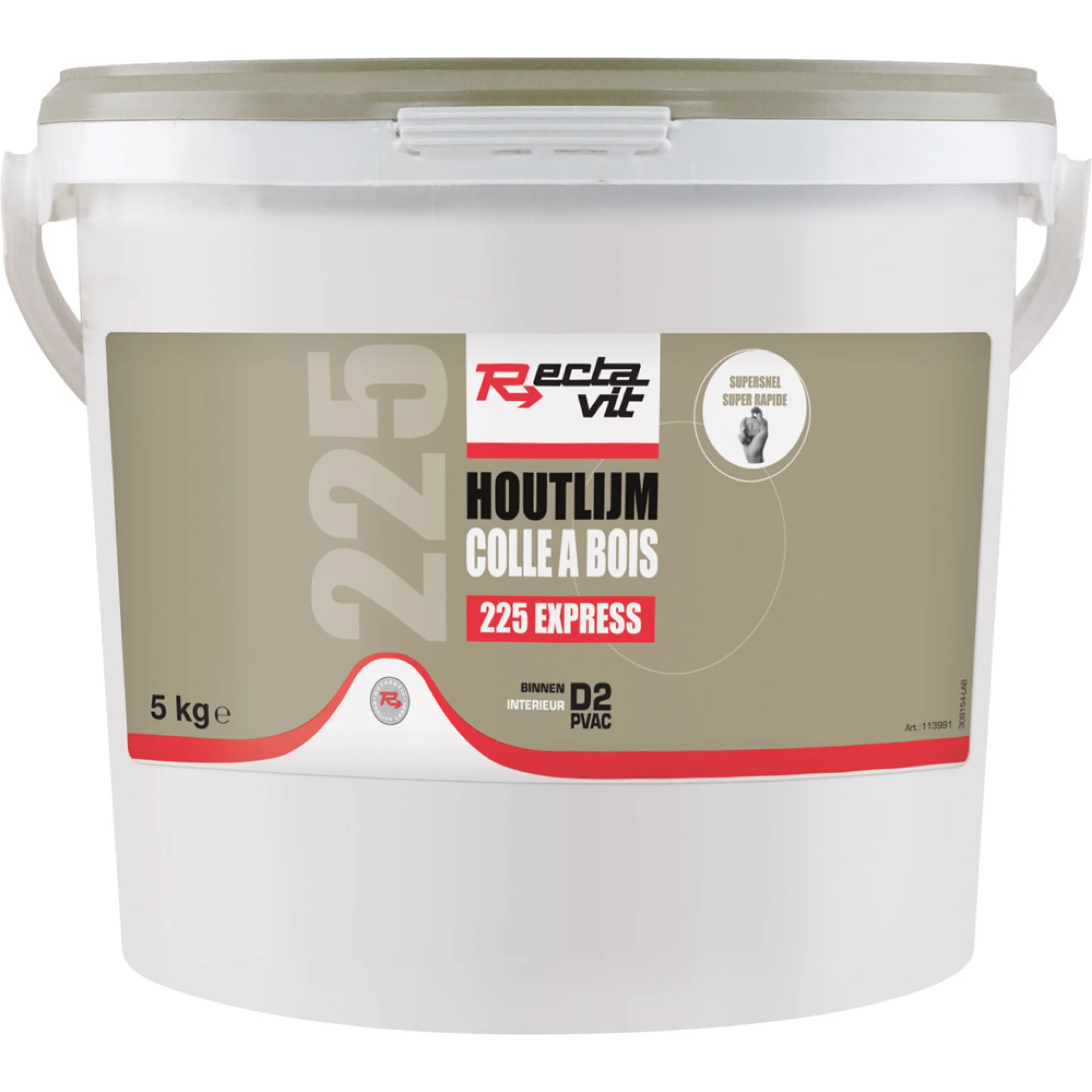 225 EXPRESS HOUTLIJM 5KG REF:113991 RECTAVIT