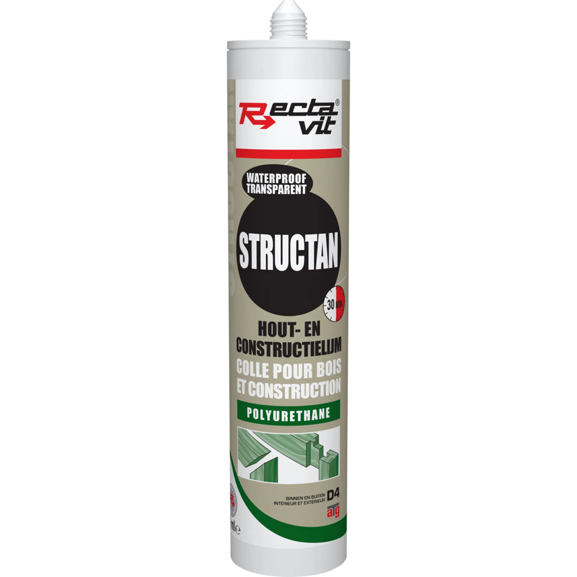 STRUCTAN CONSTRUCTIELIJM 310ML REF:114301 RECTAVIT