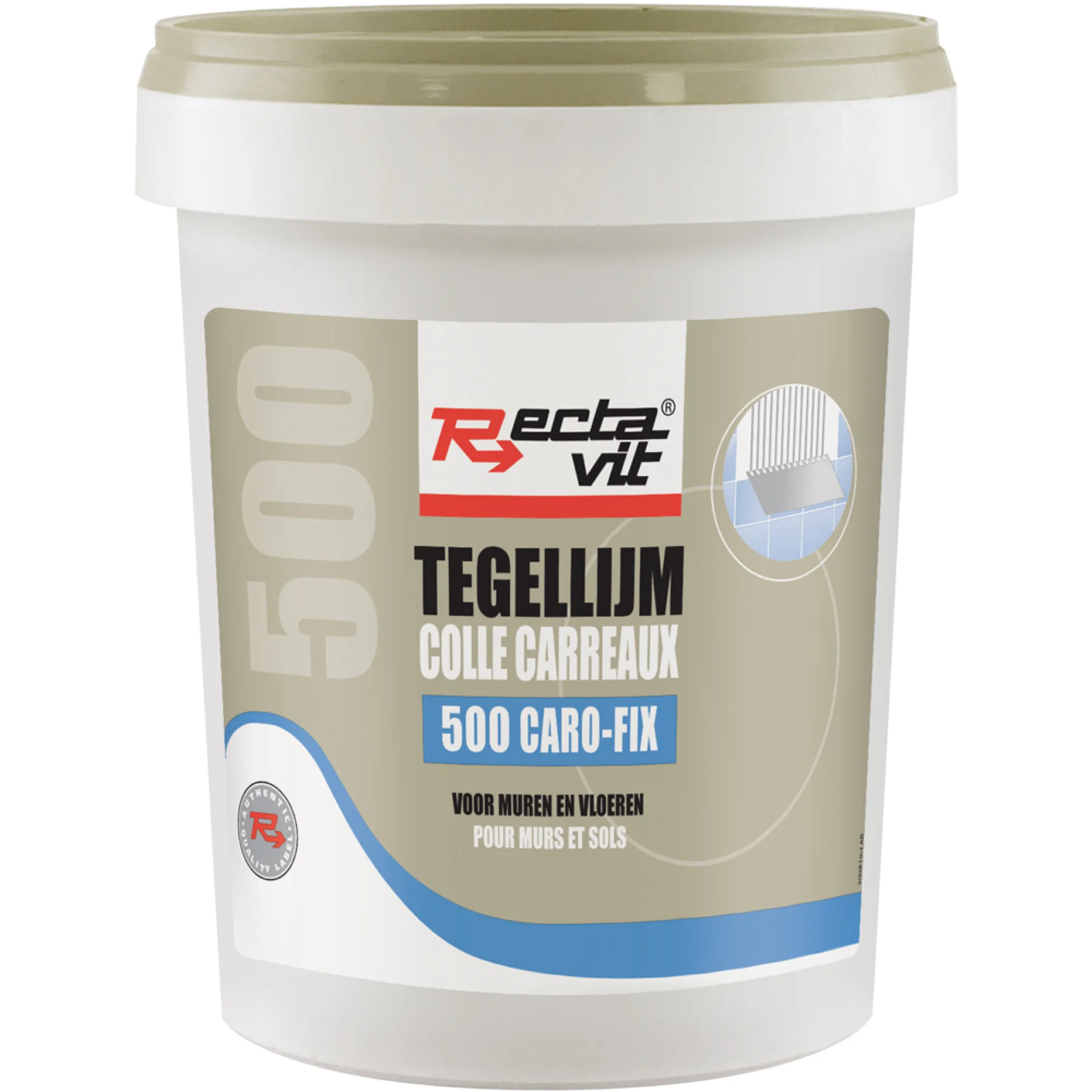 500 CAROFIX TEGELLIJM 1.25KG REF:114231 RECTAVIT