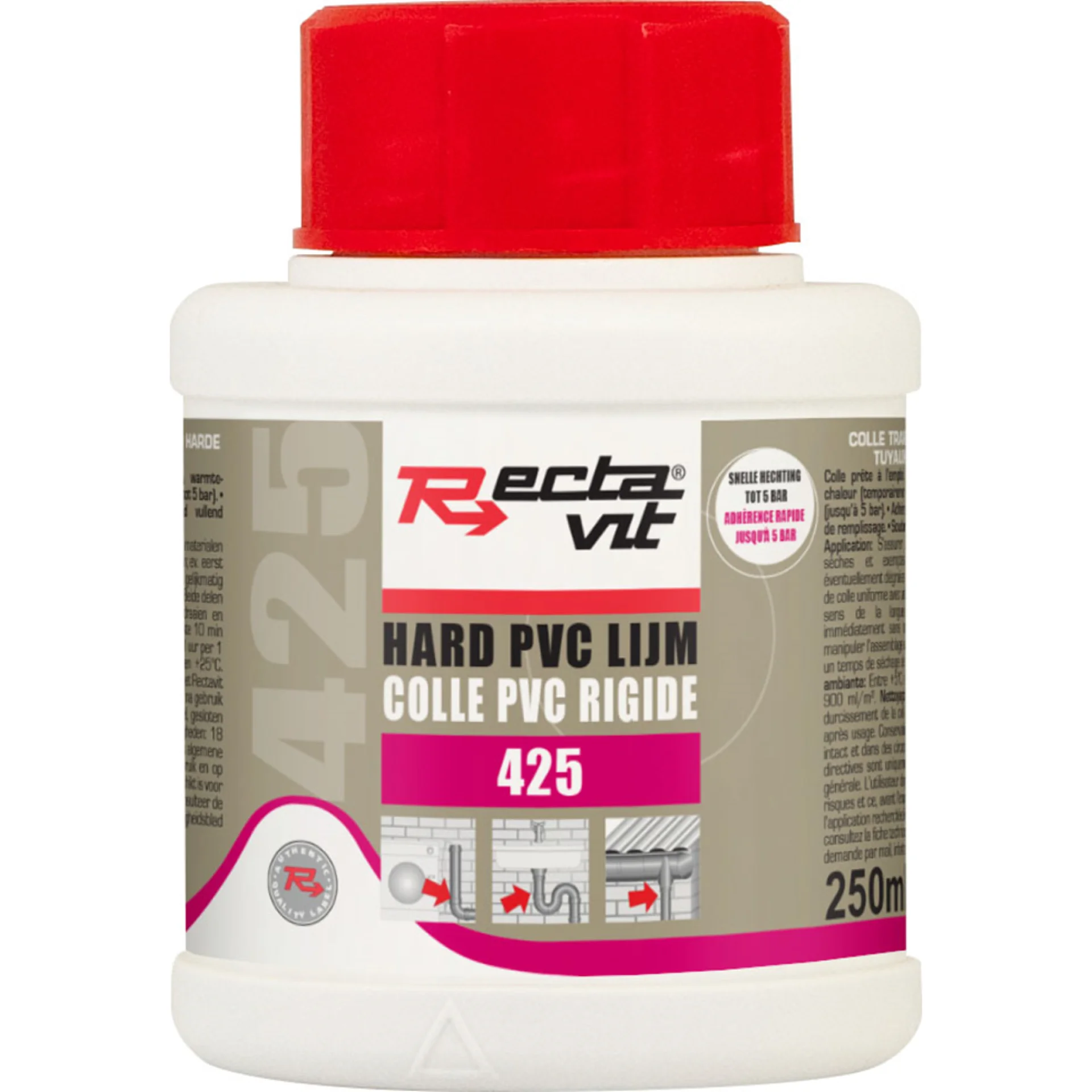 425 PVC LIJM 250ML REF:114635 RECTAVIT