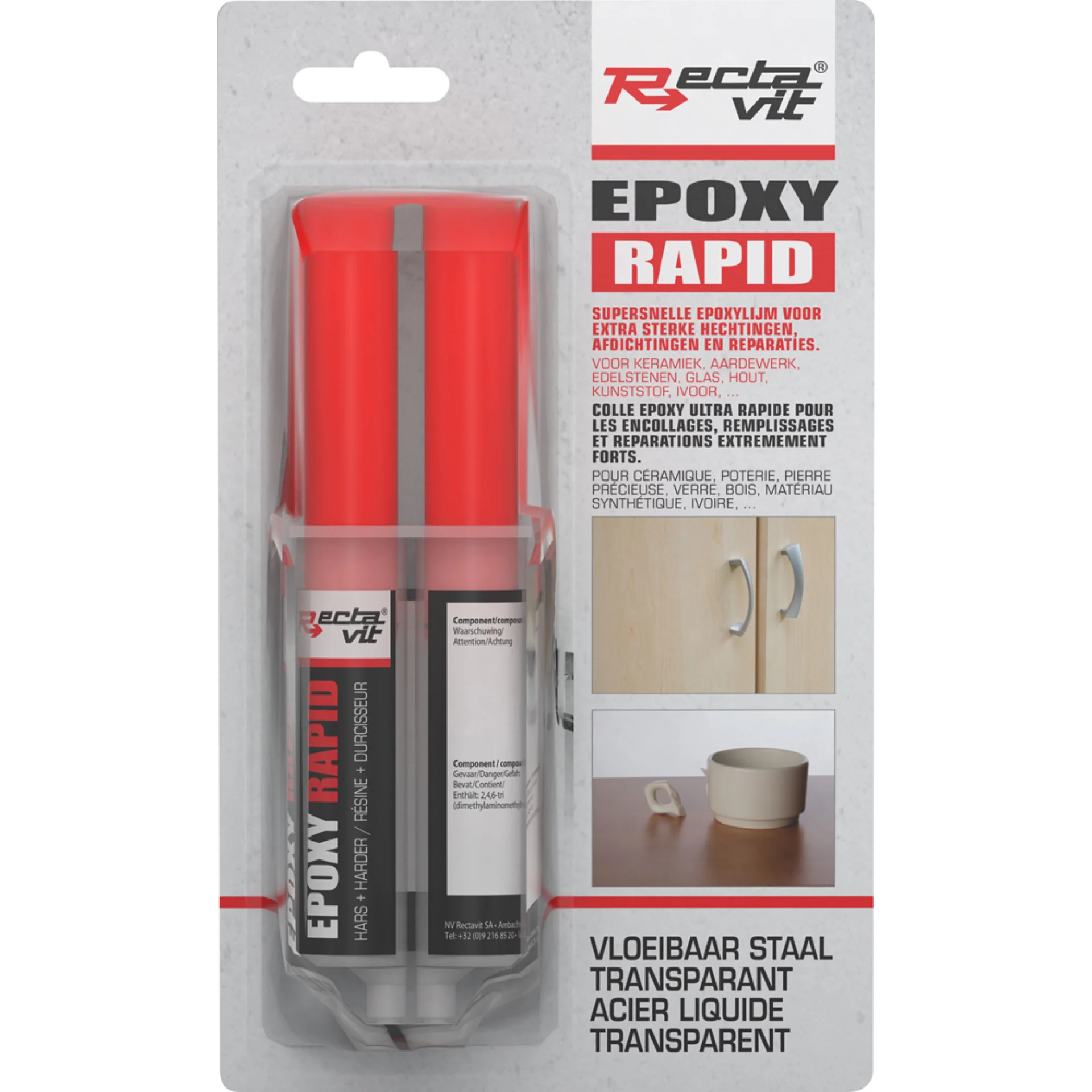 EPOXY RAPID 24ML REF:117622 RECTAVIT