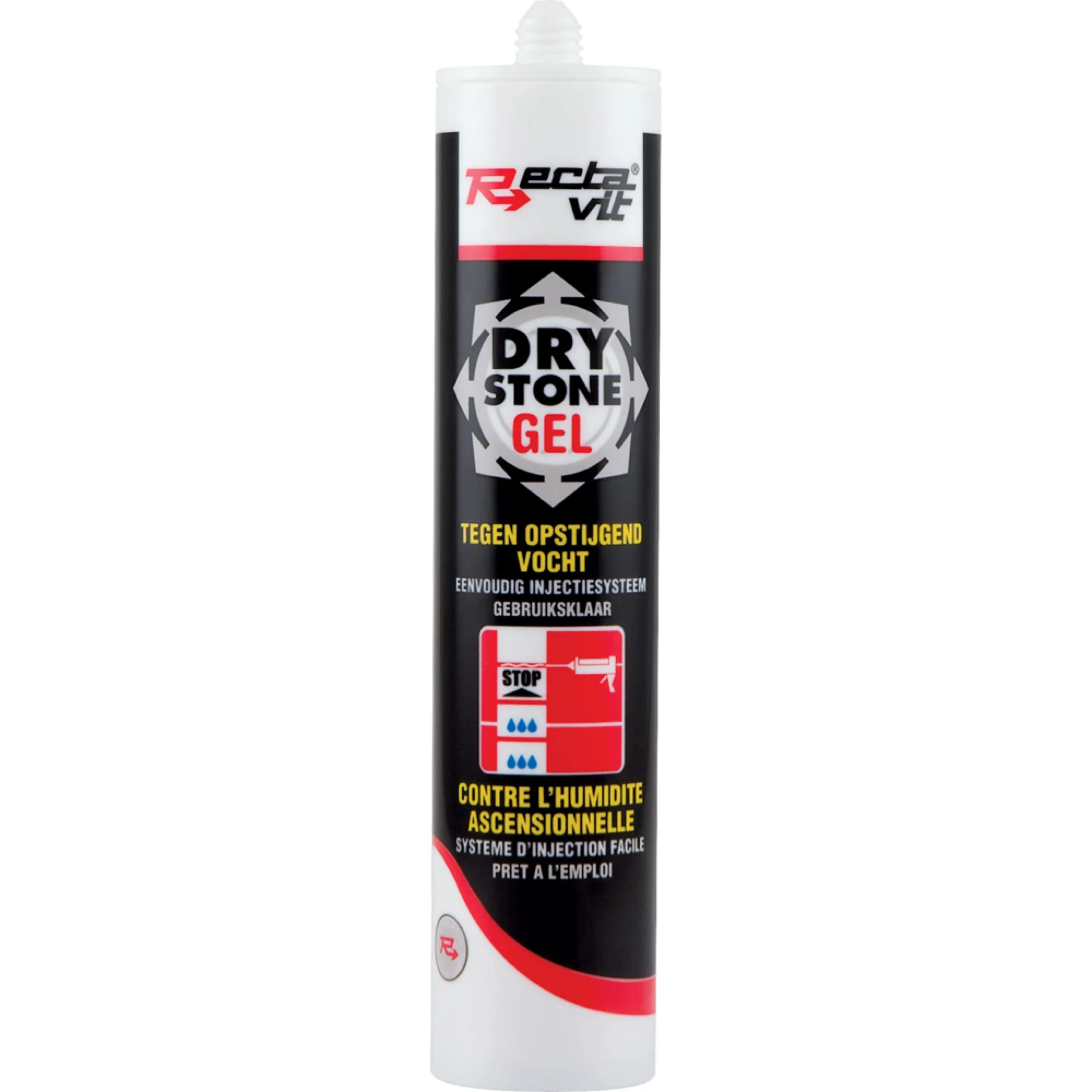 DRYSTONE GEL KOKER 310ML REF:120466 RECTAVIT