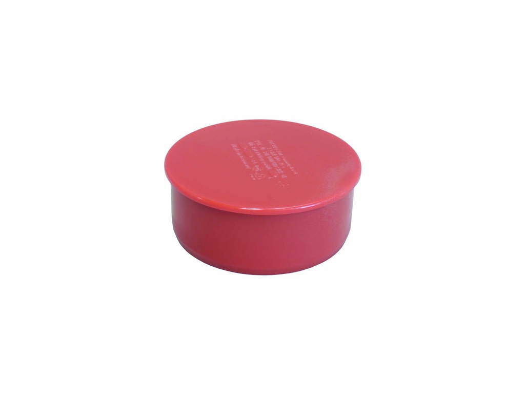 STOP PVC Ø110 ROODBRUIN REF:6004.4110