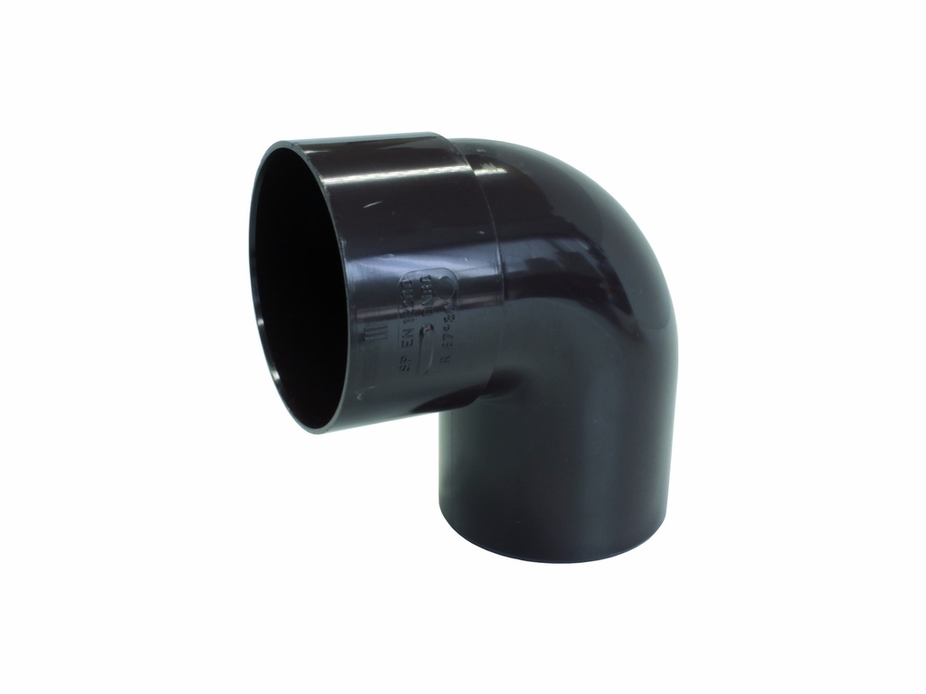 BOCHT 87° DONKERGRIJS Ø80MM REF:1512.1808