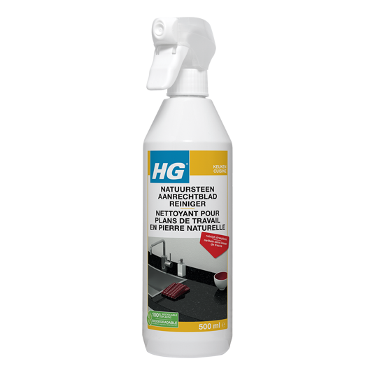 500ML KEUKEN NATUURSTENEN AANRECHTBLADREINIGER REF:340050103 HG