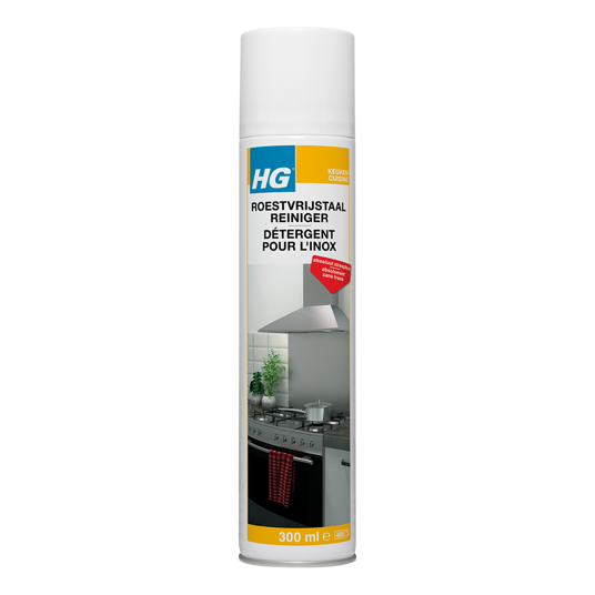 300ML KEUKEN ROESTVRIJSTAAL SNEL REINIGER REF:341030103 HG