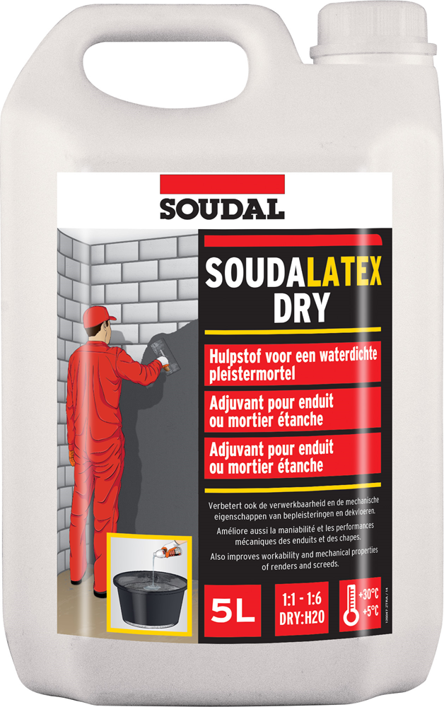 SOUDALATEX DRY DFE 5L REF:126047 SOUDAL