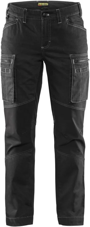 DAMES SERVICE WERKBROEK DENIM STRETCH REF:71591142 BLAKLADER