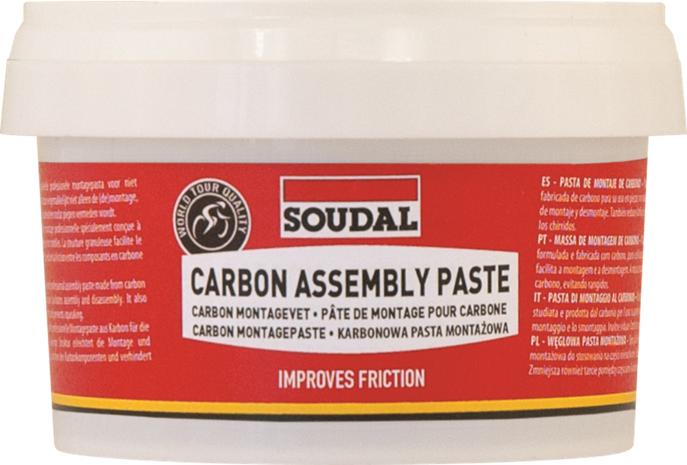 200 ML CARBON ASSEMBLY PASTE SMALL REF:128596 SOUDAL