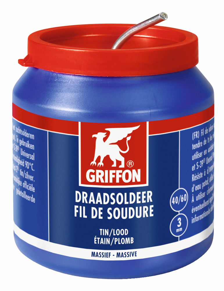 ZACHTSOLDEER TIN-LOOD 40/60 MASSIEF 500G 1236227 GRIFFON