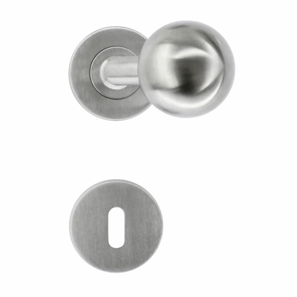 DEURKRUK BS SHAPE 50MM INOX PLUS R+E REF:3028000