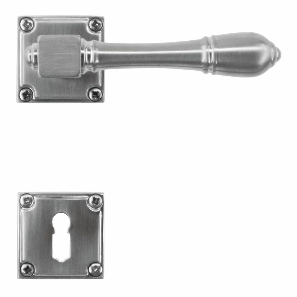 DEURKRUK CARRE INOX LOOK R+E REF:3039000