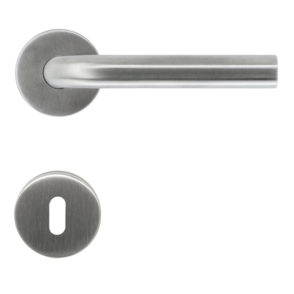 DEURKRUK ECO L SHAPE 19MM R+E INOX REF:3464000