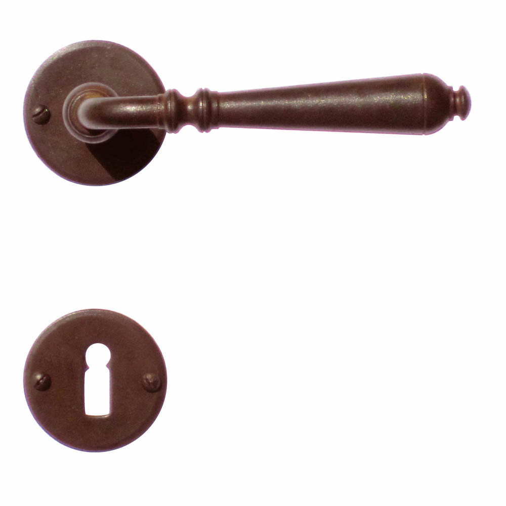 DEURKRUK ELEGEANCE ROEST ROND R+E REF:3105070