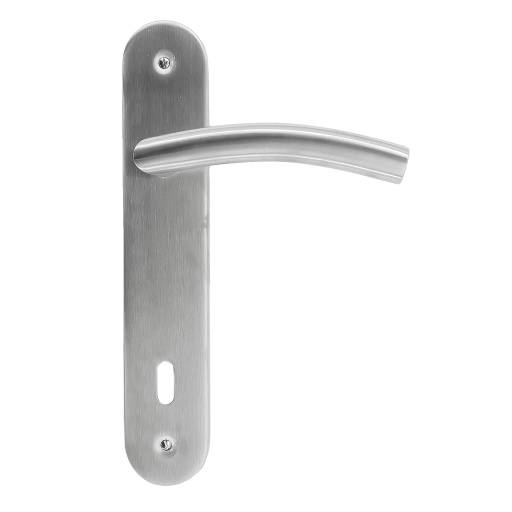 DEURKRUK GI SHAPE INOX PLUS OP PLAAT REF:3465000