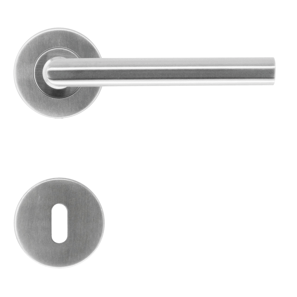 DEURKRUK ZERO I SHAPE 16MM R+E INOX REF:3473000