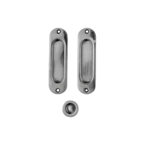 INKAPSCHELP FRA OVAAL INOX LOOK SET 3126000