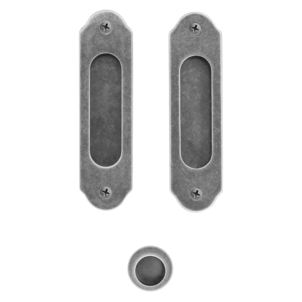 INKAPSCHELP FRA RETRO OVAAL OLD SILVER SET 3445300