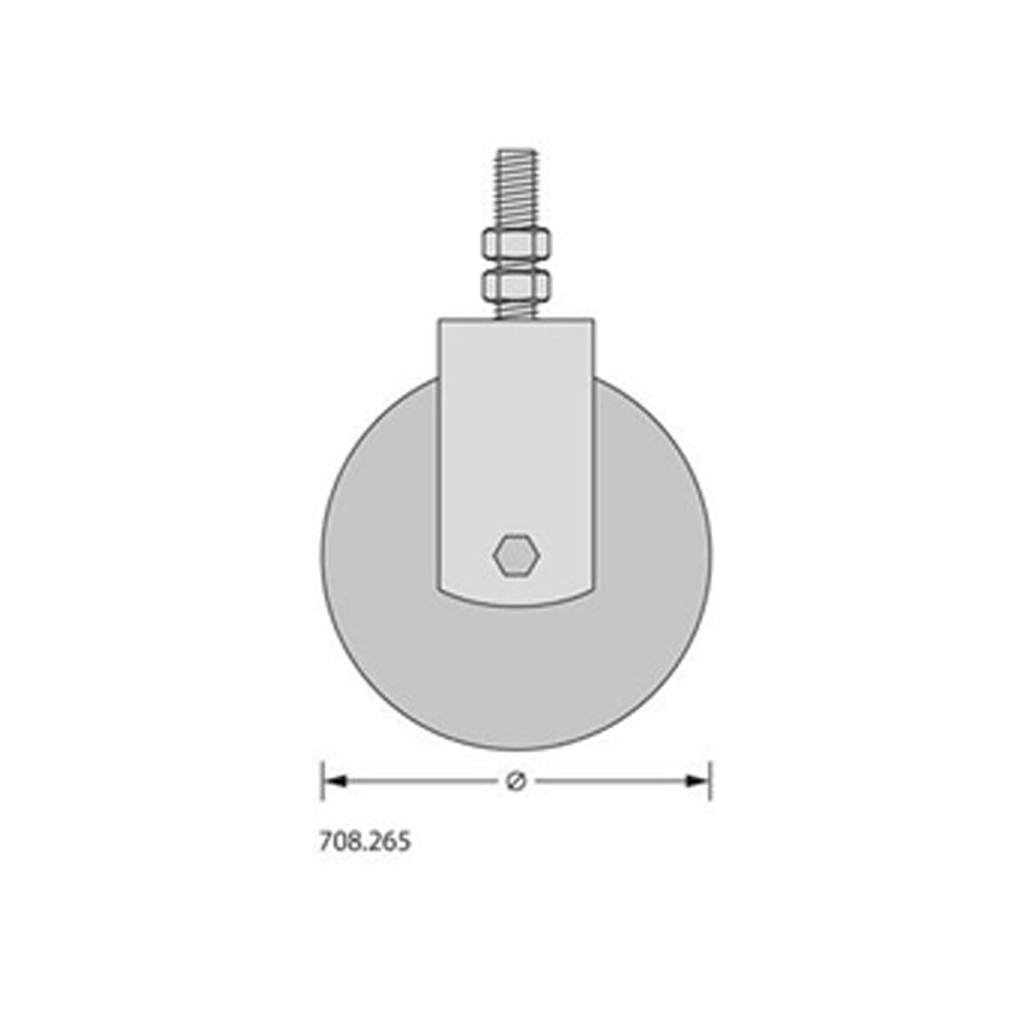 ROL IN BEUGEL MET DRAADAS REF:708.265 ROB