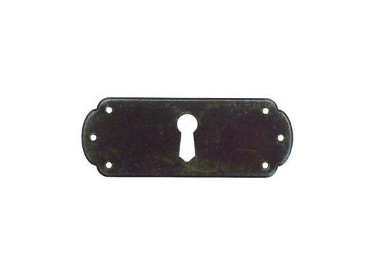SLEUTELPLAAT ''FERRO'' AFGEROND 80X30MM 01.3096.2
