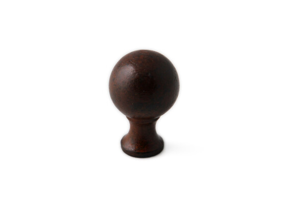 KNOP WARWICK ROND 28MM ROEST REF:01.3159.00