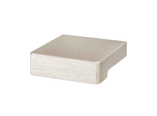 KNOP MOKA 16MM ALU/RVS-LOOK 32X30X10MM 01.3982.14