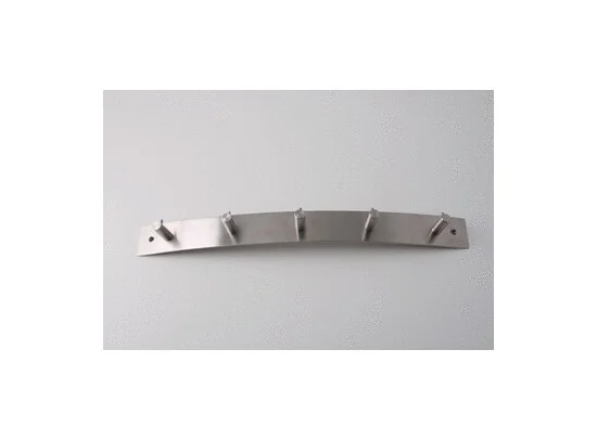 KAPSTOK INOX 5 HAAK 400MM GARDEROBE 06.0033.30