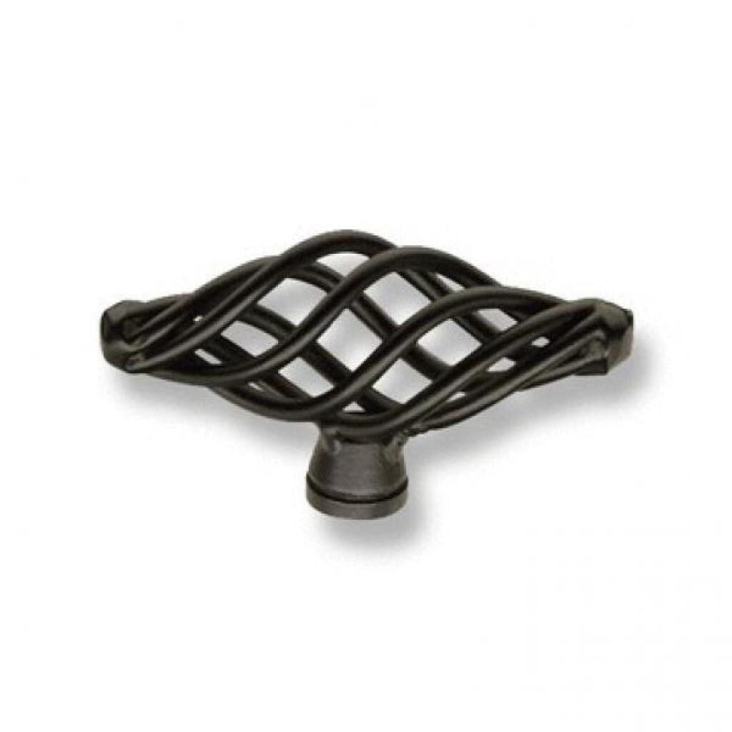 'T-KNOP ''CAGE'' 62MM ZWART REF:1268-62PB12